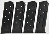 Lot of 4 COLT .45 Auto 8 rd Magazines