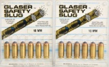 12 Rounds Of Glaser Safety Slug 10mm ammunition