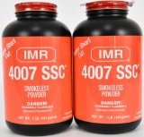 Lot of 2 New bottles IMR 4007 SSC SMOKELESS Powder