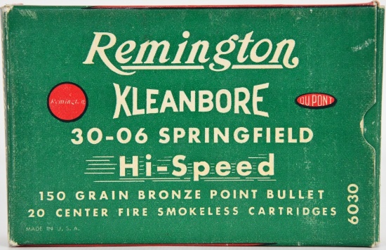 20 Rounds Of Remington .30-06 SpringField Ammo