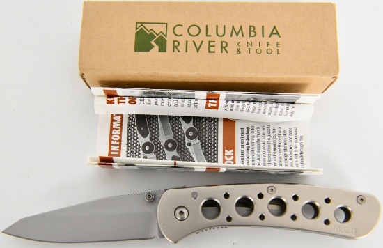 Columbia River Knife & Tool Folding Knife In Box