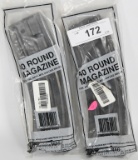 2 Precision Mag 40 Round Magazines For AR15 & M16