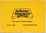 Telestar Precision Optics Riflescope rings in box