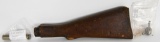 Enfield No 4 MK I Wood Butt Stock, Sights, Oiler