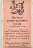 Vintage Bystrom 2 Die Reloading Set 7x57 Mauser