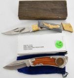 Lot Of 2 Folding Pocket Knifes One Is New