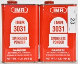 Lot of 2 IMR 3031 Smokeless Gun Powder SEALED 2lb