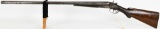 Belgium Creedmoor Arms Co. 12 Ga. Hammer Shotgun