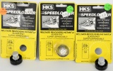 Lot of 3 HKS Speedloaders For Revolvers NIP