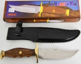 The Mountain Man Bud-x Fixed blade Knife In Box