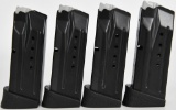 Lot of 4 Smith & Wesson 12 Round 9mm Magazines