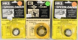 Lot of 3 HKS Revolver Speedloaders New In Package