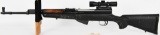 Russian SKS Semi Auto Rifle 7.62X39 W/ Scope