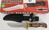 Stag Hunter Skinning Knife & Shealth NIB