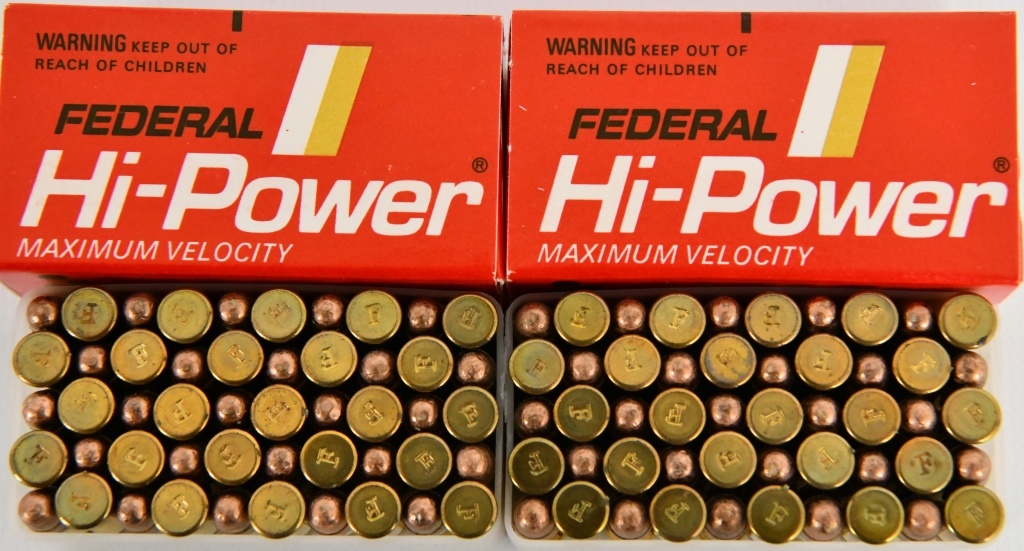 22 LR Federal Hi-Power 710 EMPTY ammo box collector long Rifle 