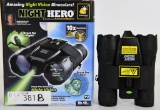 Atomic Night Hero Magnifying Binoculars – Black