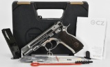 CZ 75 B 9mm Semi Auto High Polish Stainless Pistol