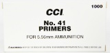 CCI Military #41 for 5.56 Nato Primers Box of 1000