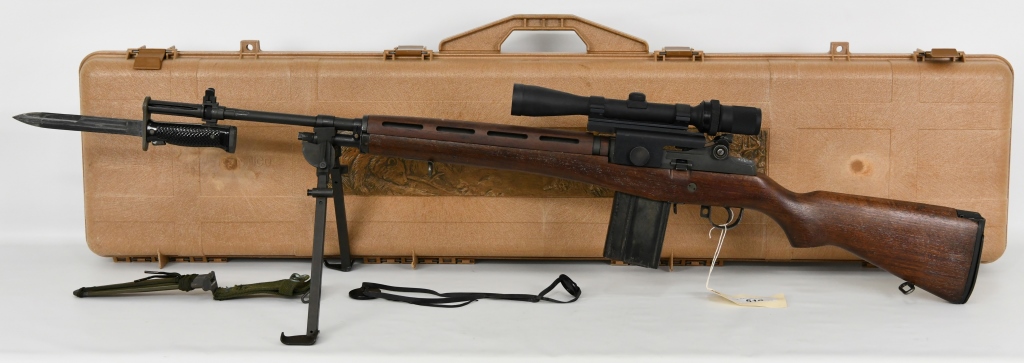 M14 With Bayonet