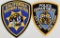 Lot Of 2 New Police Patches CHP & NYPD Offical