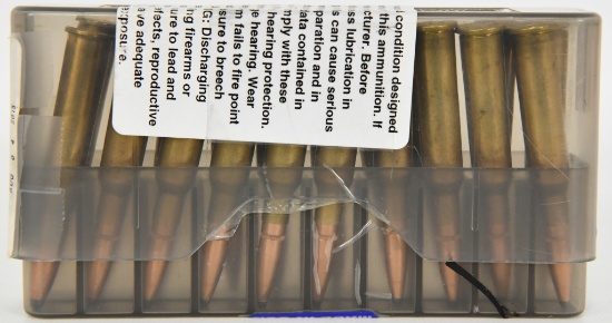 20 Rounds Of 6.5x53R Dutch SP Ammunition