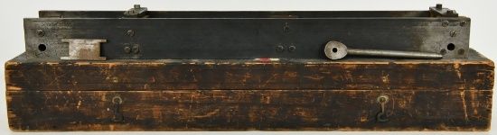 Shotgun Barrel Regulation Jig, 12 GA, w/ Wood Case