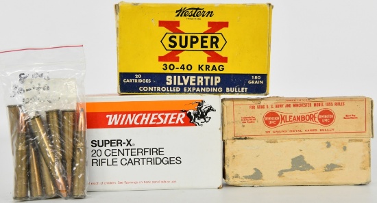 68 Rounds Of .30-40 Krag Ammunition