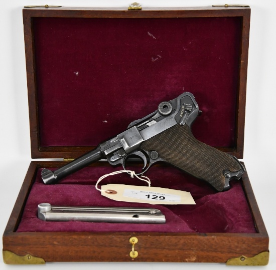 WWII Mauser 'byf' Code 1942 Production Nazi P.08