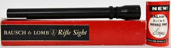 Vintage BALvar4 2.5x-4X Riflescope Bausch & Lomb