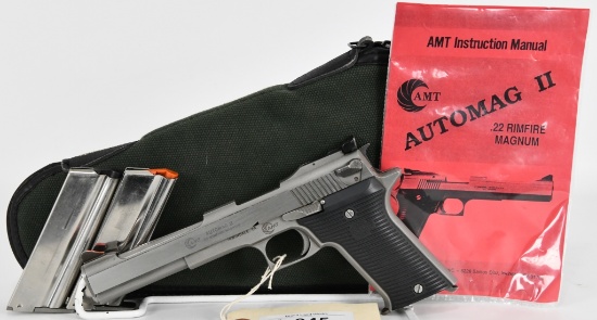 AMT Automag II .22 Magnum 6" Barrel