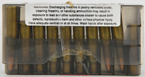 5 Rounds Of 8X58 Danish Krag & 15 Brass Casings