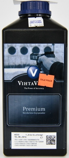Vihtavuori N320 Premium Handgun Powder 1 lb