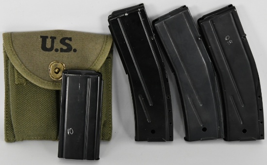 3 M1 30 Carbine 30 Round Magazine & 1 10 Round Mag