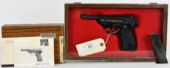 Unfired Walther P-38 100 Year Commemorative 9MM