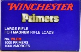 Winchester Large Rifle Magnum Primers 1000 ct bx