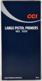 Box of 1000 CCI Large Pistol Primers #300