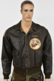 Genuine 727th Bomb Squadron Bomber Jacket sz Med