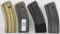 Lot of 4 Stainless Steel AR-15 30 Round Magazines