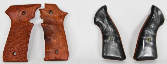 2 sets S&W mod 36 Fancy Grips J Frame Sq Butt