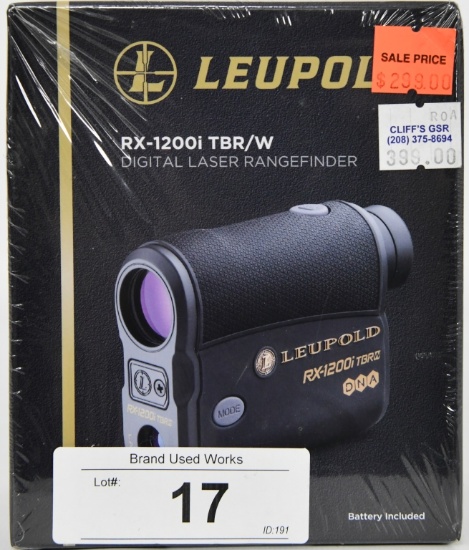 Leupold RX-1200i TBR Digital Laser Rangefinder DNA