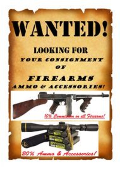 Accepting Consignment for June/July Gun Auction