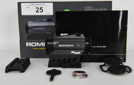 Sig Sauer ROMEO4C Red Dot Sight 1x 20mm NEW