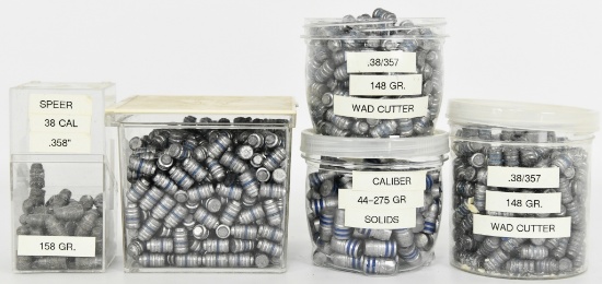 27 Lbs Of .38 Caliber Lead Bullet Tips