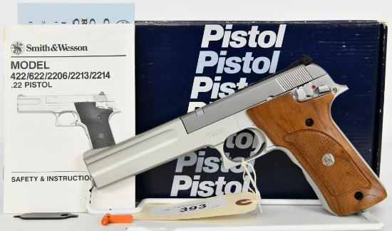 Mint Smith & Wesson Model 622 Semi Auto Pistol .22