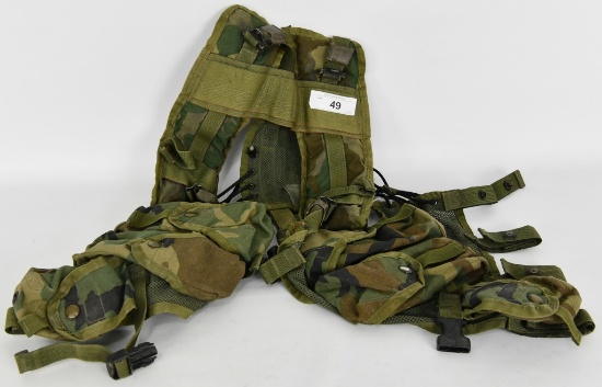 Military Camo Magazine Holster Vest