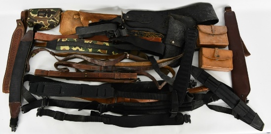Huge Lot Of Various Leather Belt Holsters