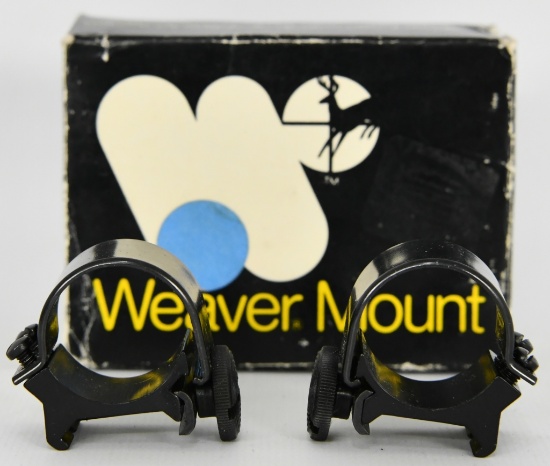 Weaver 1" Detachable Top Scope Mounts