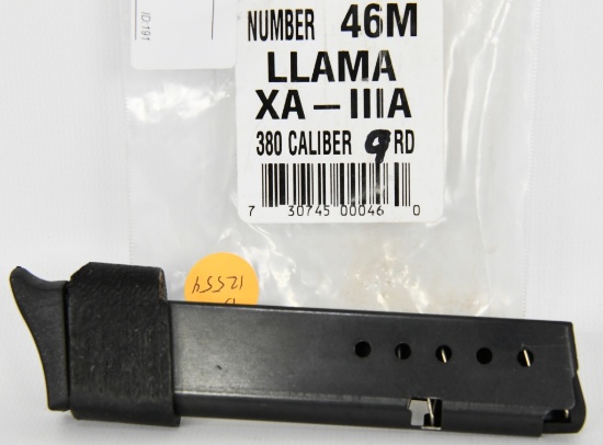 Llama XA IIA 9 Round .380 Cal Magazine NEW