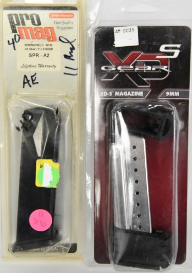 Lot Of 2 NEW 9mm & .40 S&W Magazines
