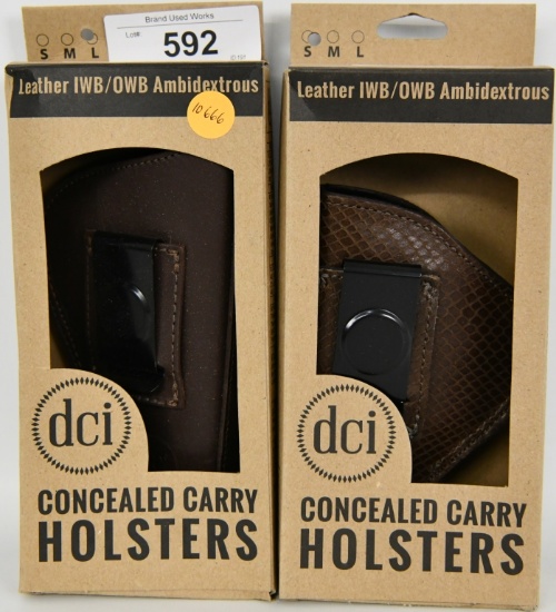 Lot Of 2 New DCI Concealed Carry Holsters
